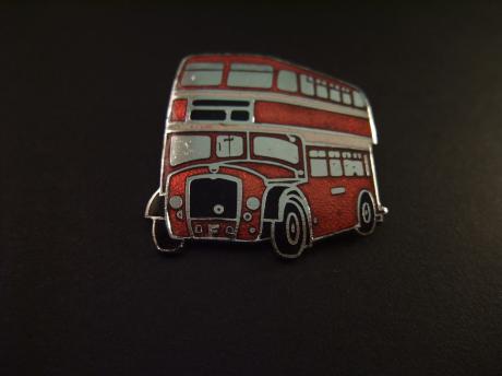 Engelse rode Dubbeldekker bus uit Londen ( AEC Routemaster)